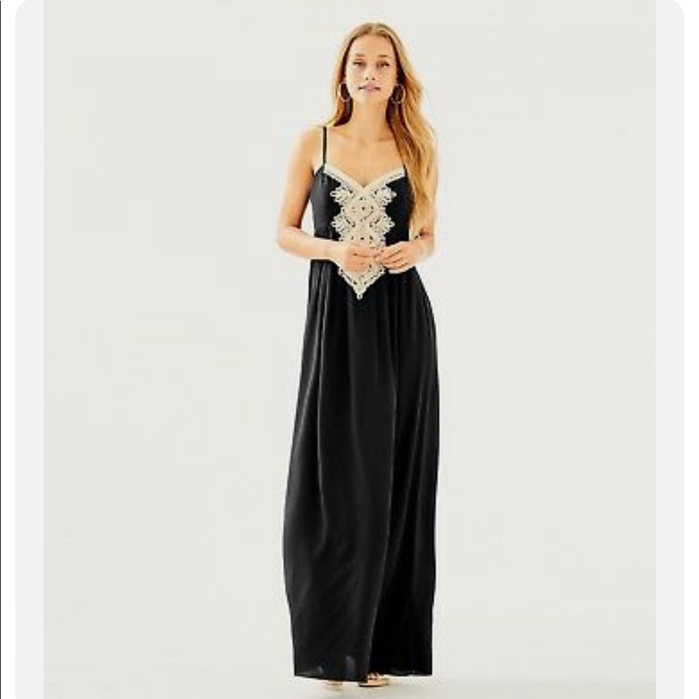 Lilly Pulitzer Kelsea Silk Maxi Dress